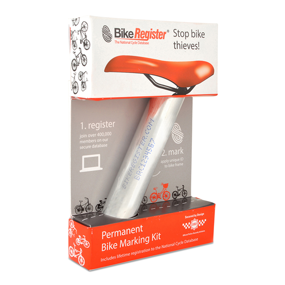Bike register permanent marking kit sales